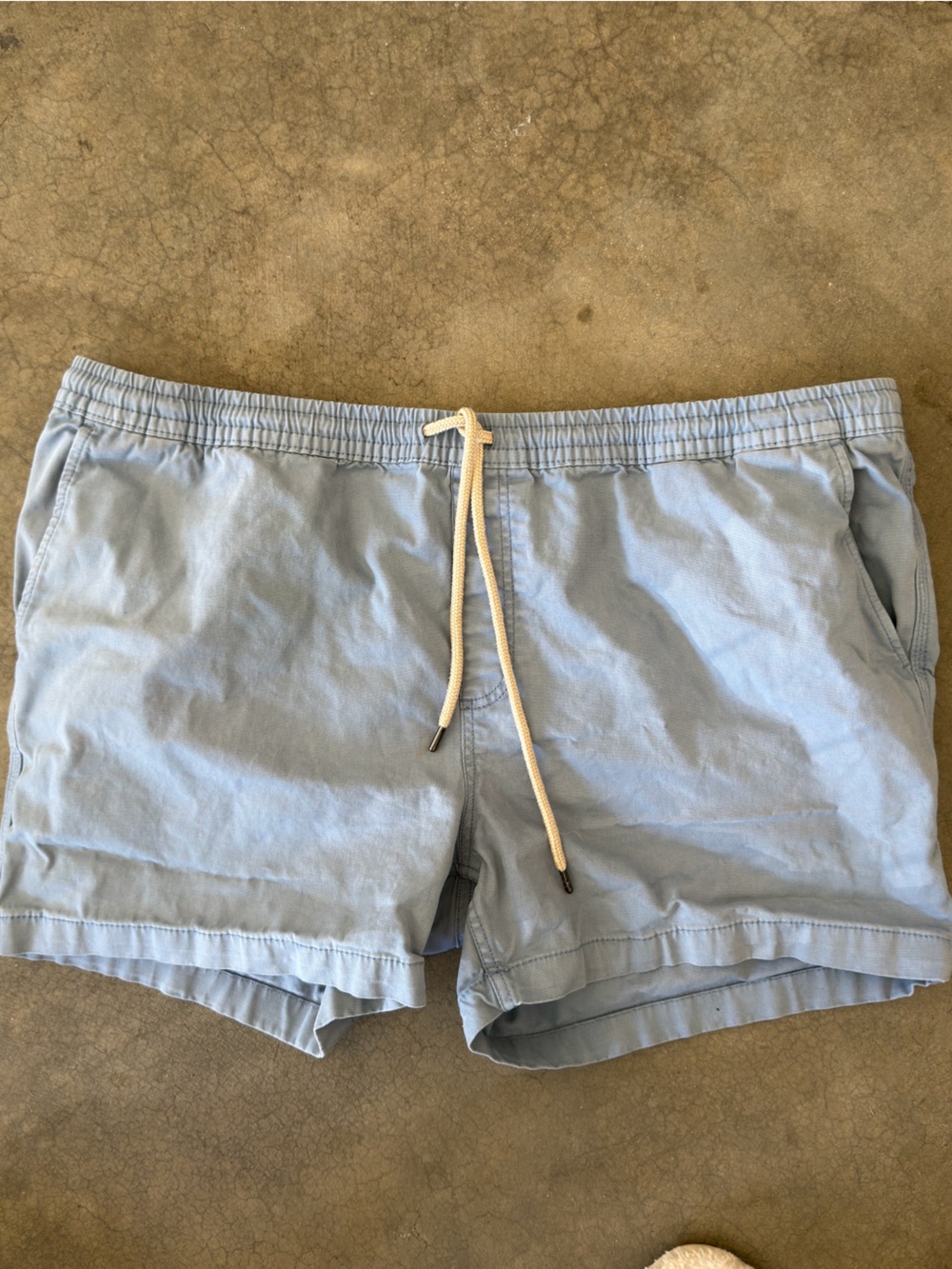 Goodthreads Light Blue Men’s Drawstring Shorts